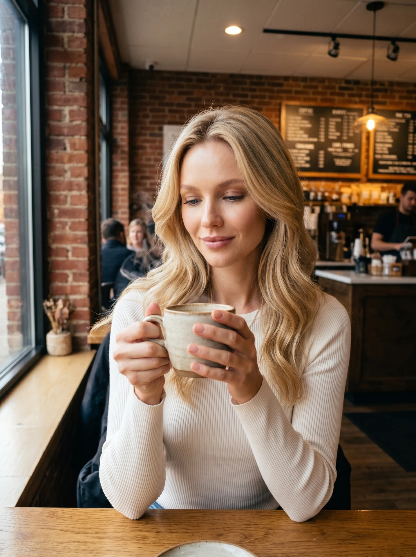 Café morning · quiet lifestyle