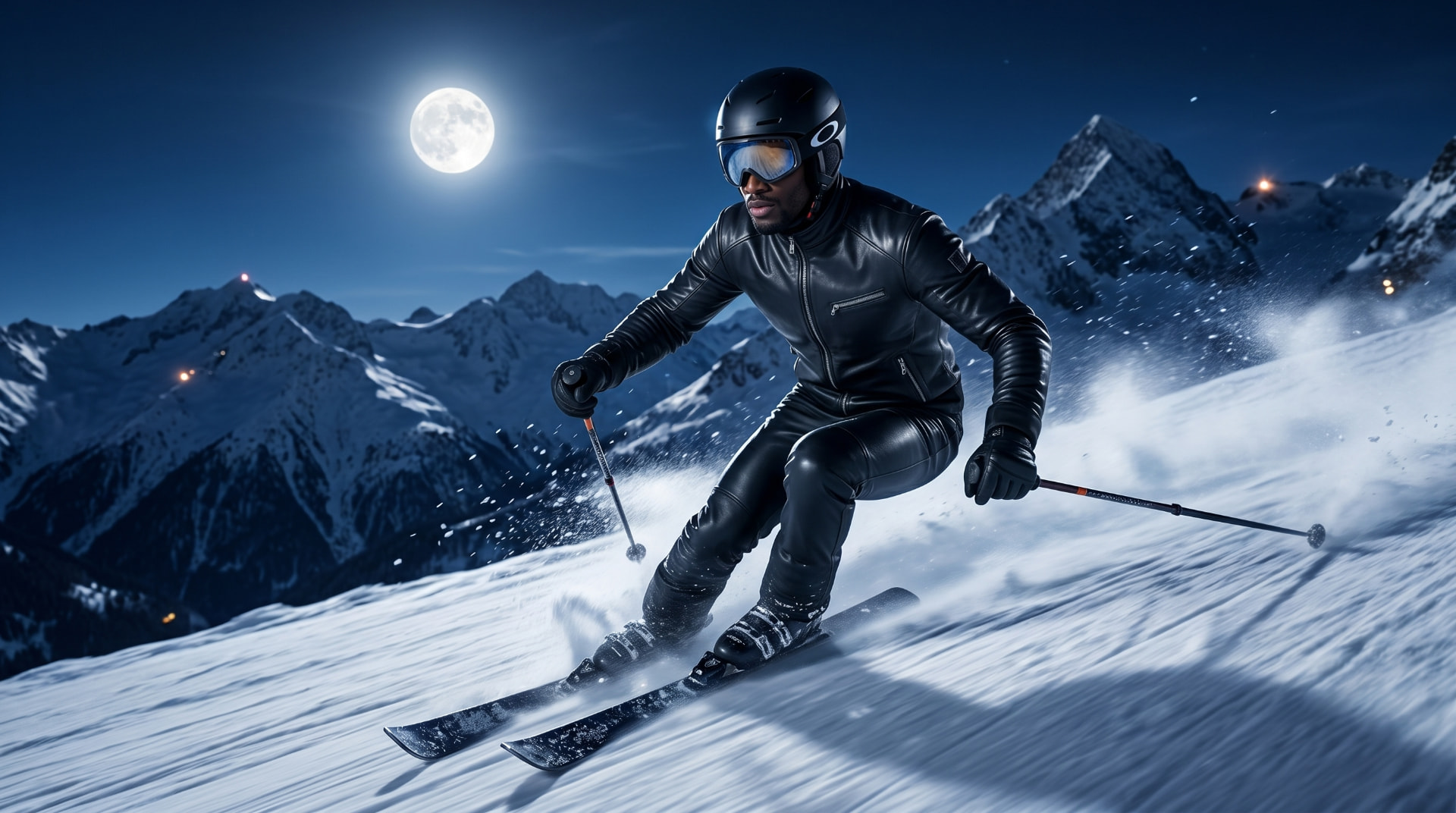 Alpine night · technical outerwear