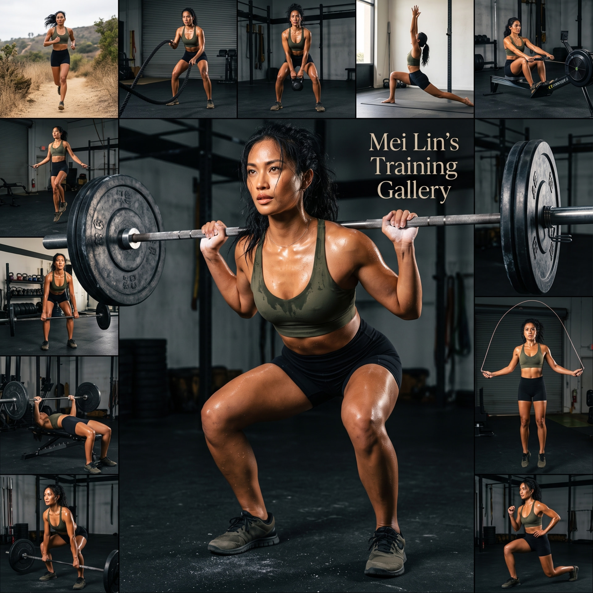 Training gallery · strength & combat conditioning